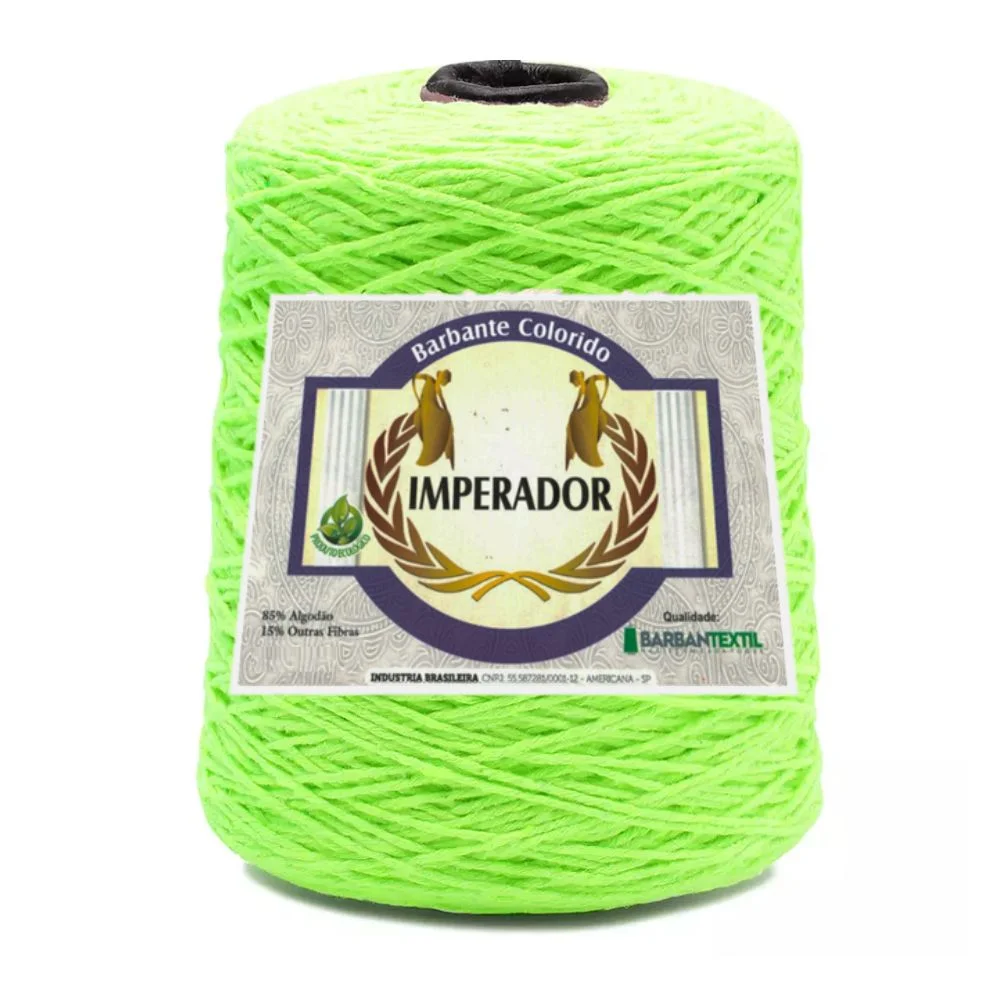 Crochê e Tricô - Barbante 600gr n.06 Imperador Cores Especiais